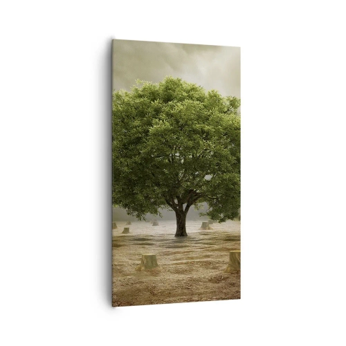 Bild auf Leinwand - Leinwandbild - Alle Hoffnung - 65x120 cm