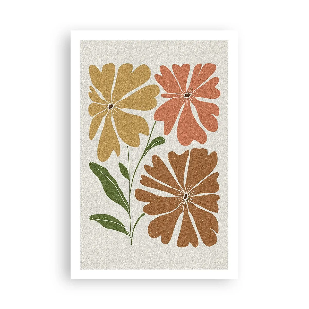 Poster - Natur und Geometrie - 61x91 cm