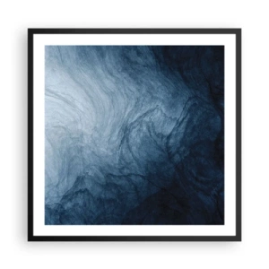 Poster in einem schwarzem Rahmen - Greifen Sie tief - 60x60 cm