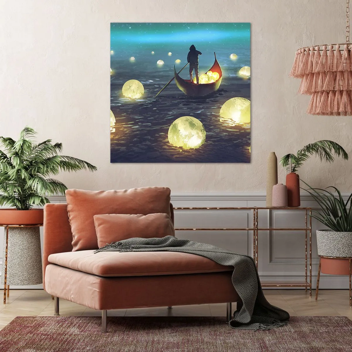 Bild auf Leinwand - Leinwandbild - Dinge, von denen Philosophen nie geträumt haben - 30x30 cm