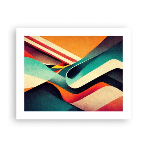 Poster - Intensive Komposition - 50x40 cm