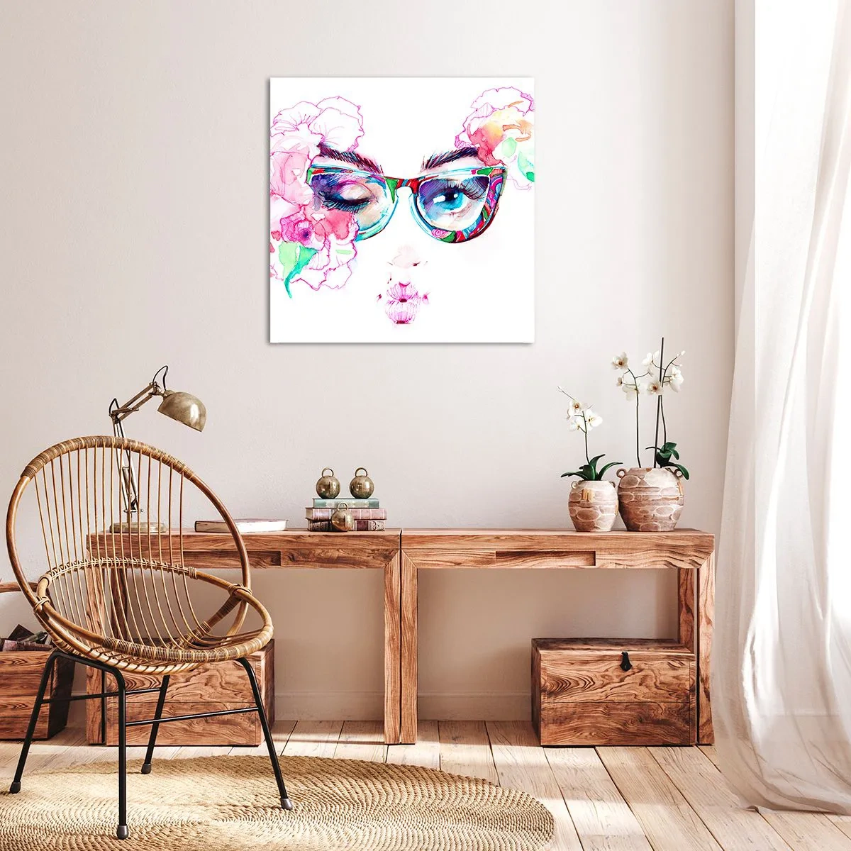 Bild auf Leinwand - Leinwandbild - Ein verlockendes Versprechen - 50x50 cm