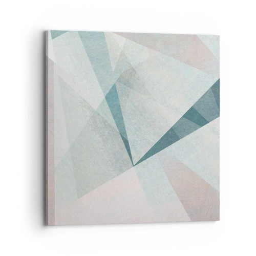 Bild auf Leinwand - Leinwandbild - Einfach aber dynamisch - 70x70 cm