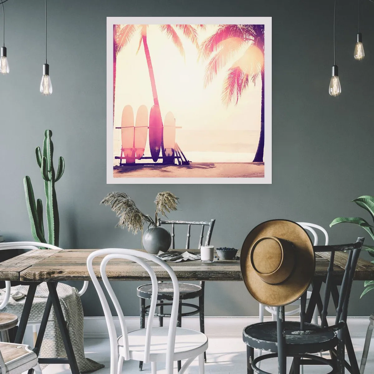 Poster - Es wird ein toller Tag - 30x30 cm