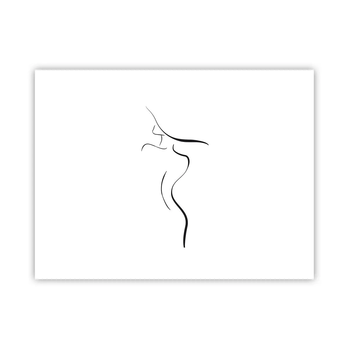 Poster - Flüchtig wie eine Welle - 40x30 cm