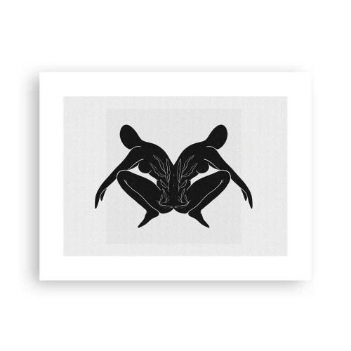 Poster - Gemeinsame Seele - 40x30 cm