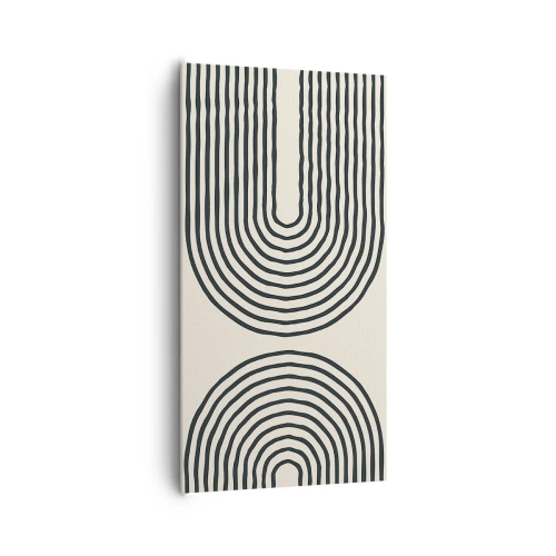 Bild auf Leinwand - Leinwandbild - In einem Moment ... - 65x120 cm