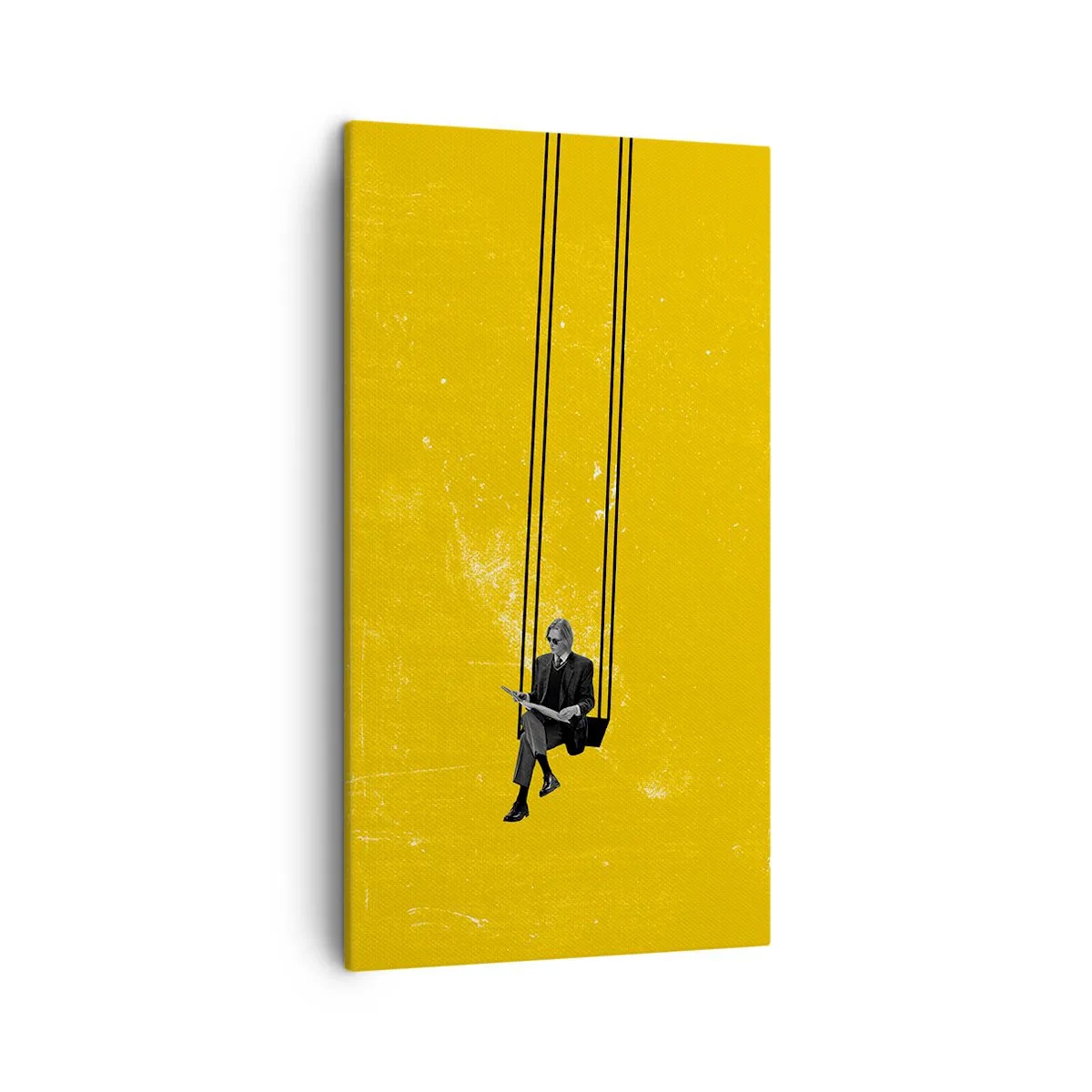 Bild auf Leinwand - Leinwandbild - Tag wie jeder andere - 45x80 cm