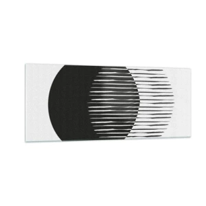 Glasbild - Bild auf glas - Sein Alter Ego - 100x40 cm