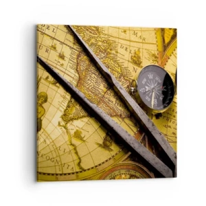 Bild auf Leinwand - Leinwandbild - Wo sind diese Schätze? - 70x70 cm