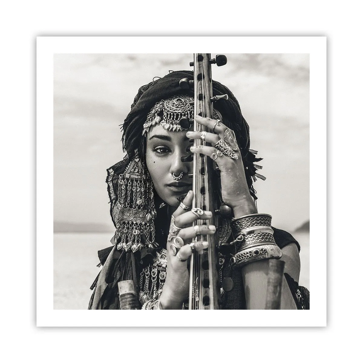 Poster - Die Musik des Orients selbst - 60x60 cm