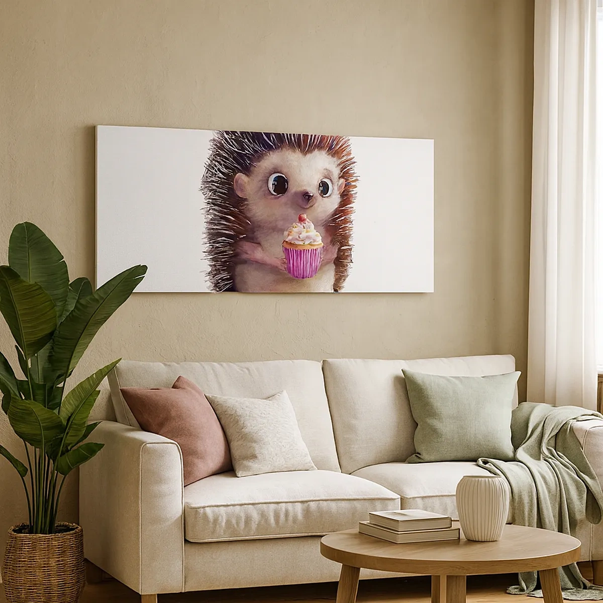 Bild auf Leinwand - Leinwandbild - Der Feiertag ist jeden Tag - 30x30 cm