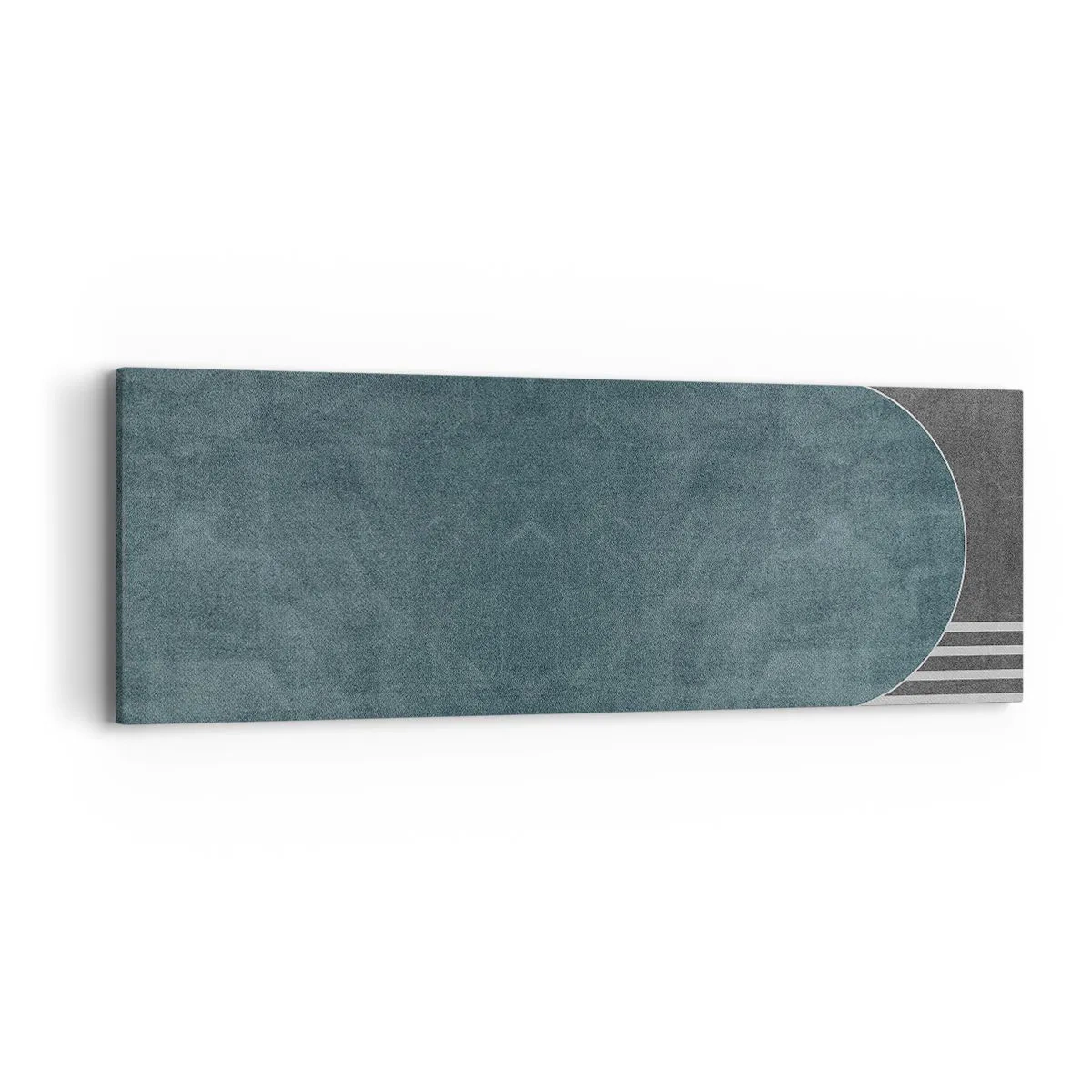 Bild auf Leinwand - Leinwandbild - Komposition auf der Ebene - 90x30 cm