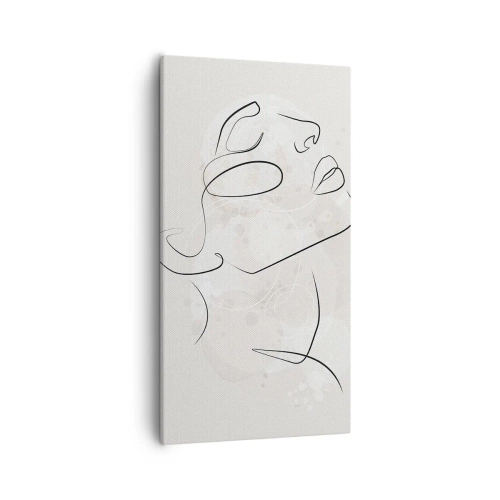 Bild auf Leinwand - Leinwandbild - Die Umrisse eines Traums - 55x100 cm