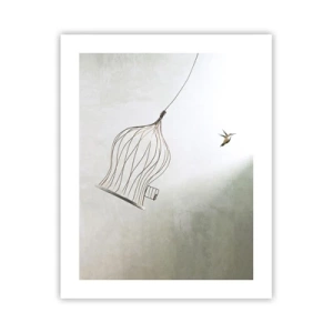 Poster - In seinem Element - 40x50 cm