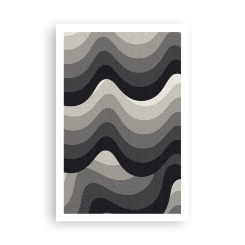 Poster - Eine Welle nach der anderen - 61x91 cm
