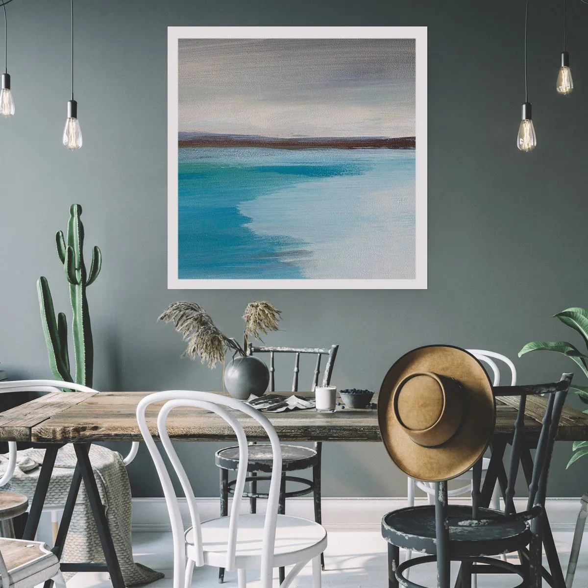 Poster - Horizontale Landschaft - 30x30 cm