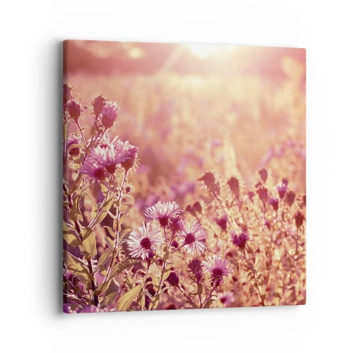 Bild auf Leinwand - Leinwandbild - Bevor der Sommer vorbei ist - 40x40 cm