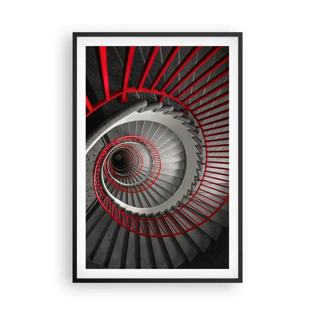 Poster in einem schwarzem Rahmen - Architekturspaß - 61x91 cm