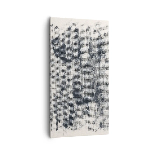 Bild auf Leinwand - Leinwandbild - Nebelige Komposition - 55x100 cm