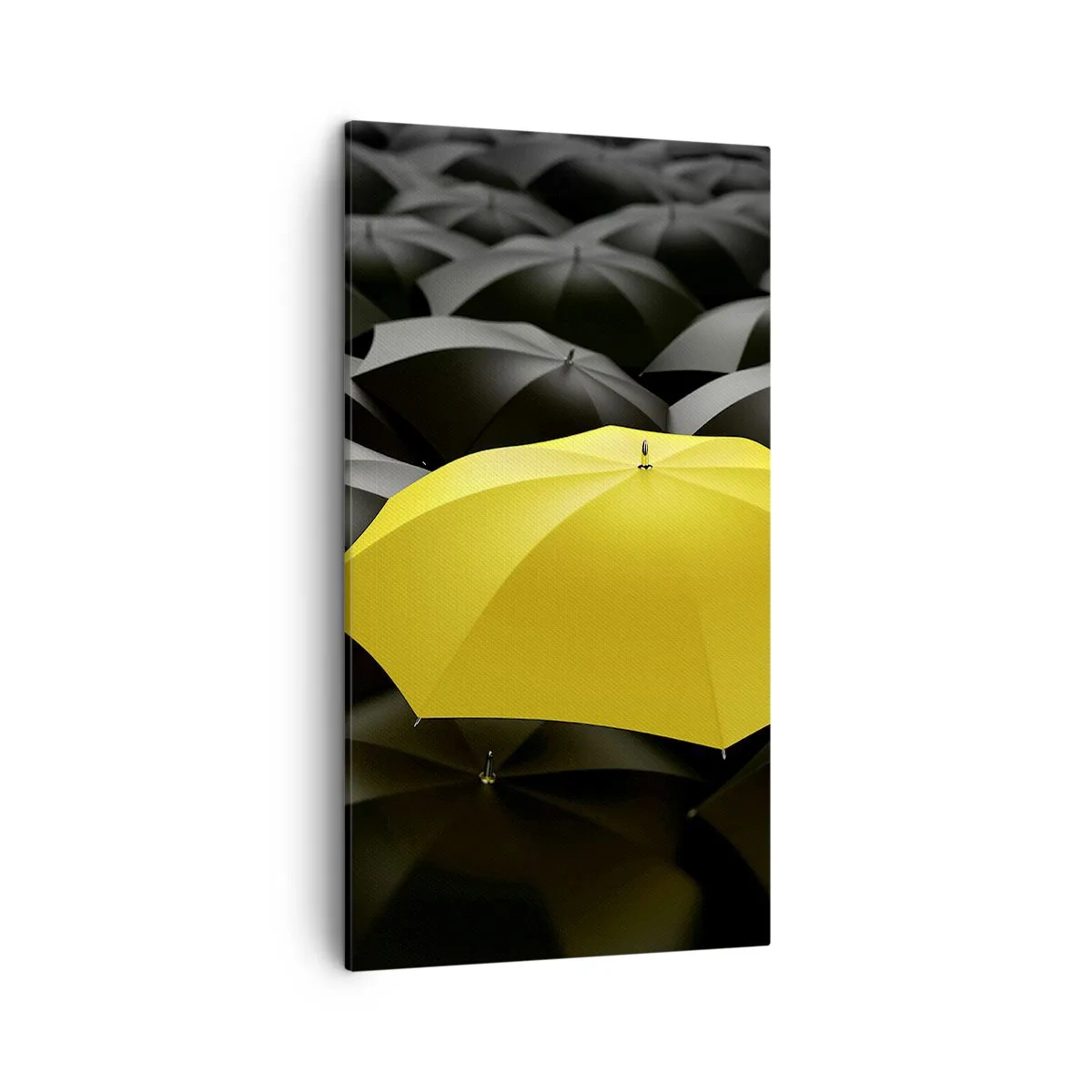 Bild auf Leinwand - Leinwandbild - Auf Wiedersehen Trauer - 45x80 cm