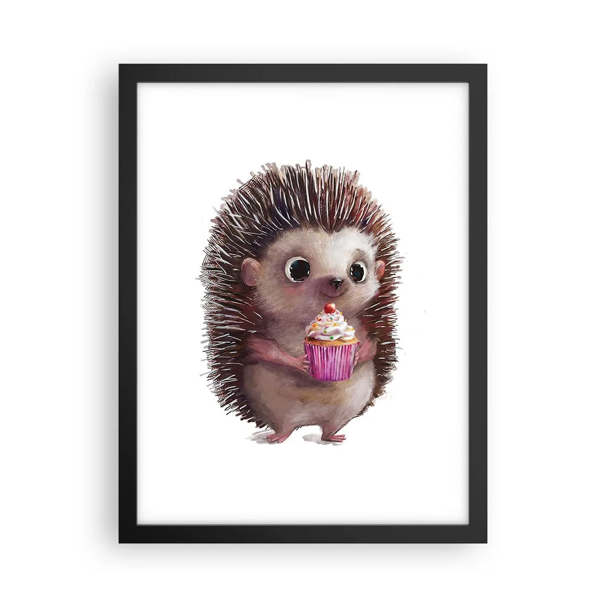 Poster in einem schwarzem Rahmen - Der Feiertag ist jeden Tag - 30x40 cm