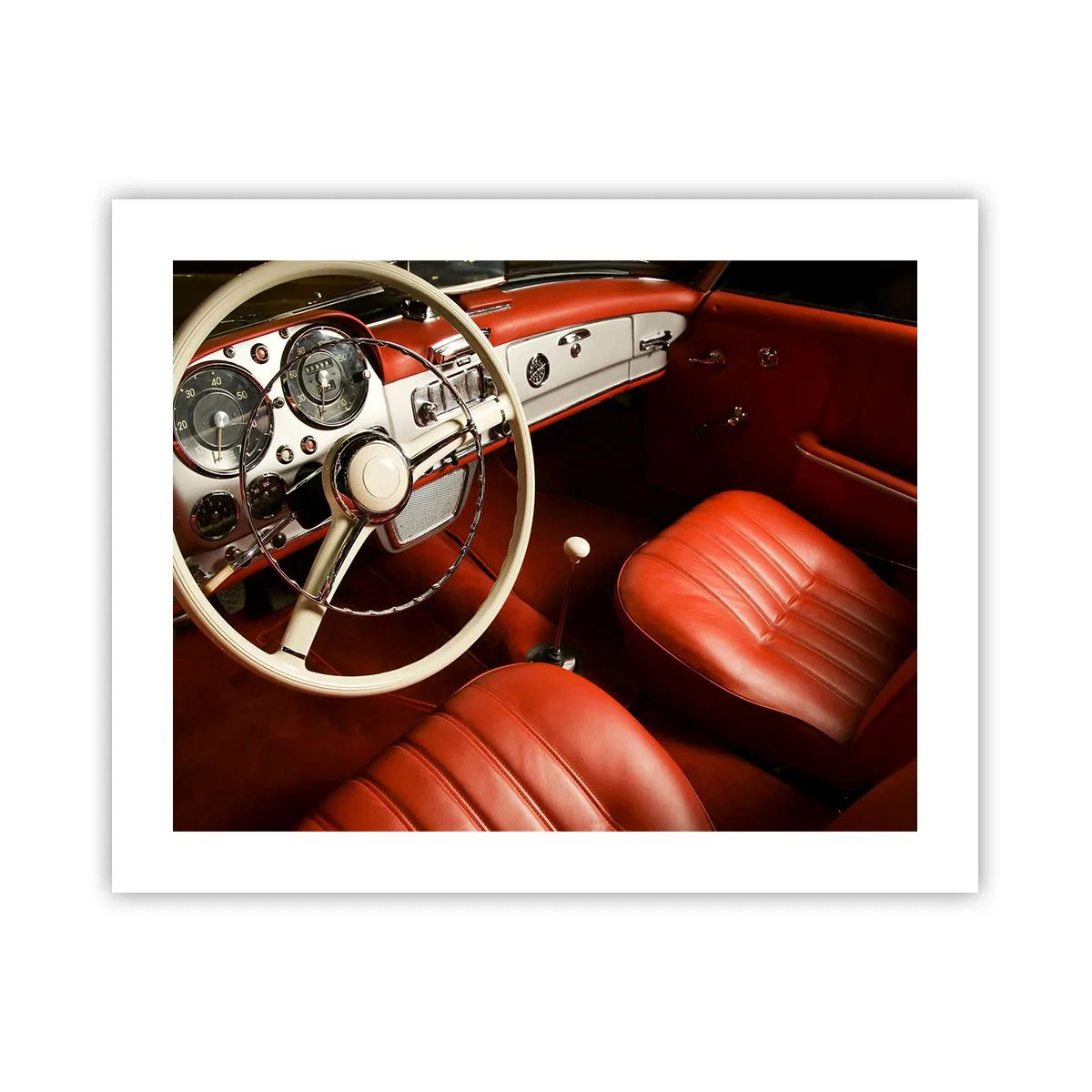 Poster - Luxus im Vintagestil - 50x40 cm