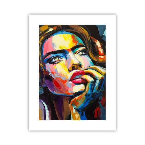 Poster - Träume fliegen am Himmel wie Vögel - 30x40 cm