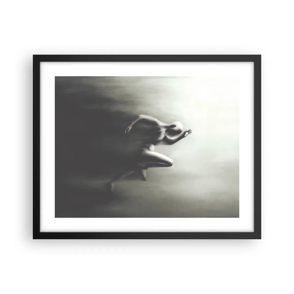 Poster in einem schwarzem Rahmen - Unwiderstehlich - 50x40 cm