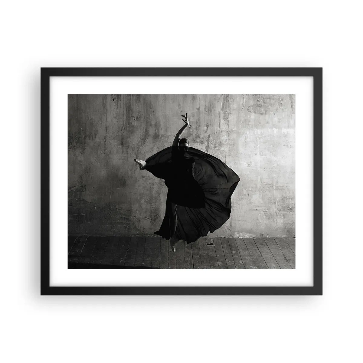 Poster in einem schwarzem Rahmen - Leidenschaftlicher Gürtel - 50x40 cm