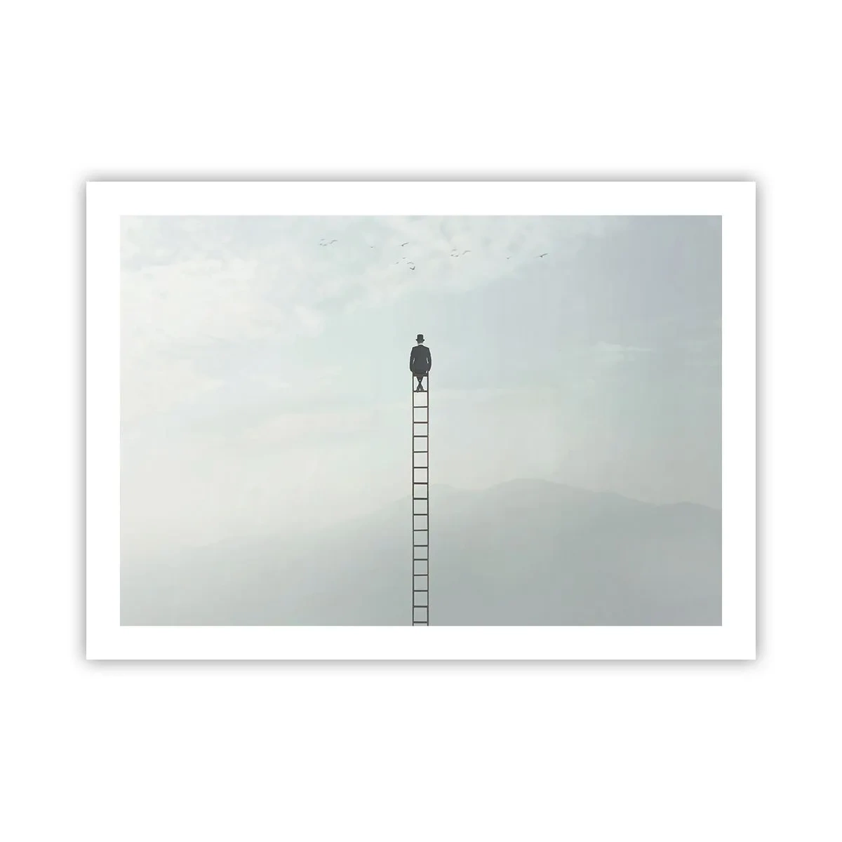 Poster - Erhebe dich darüber! - 70x50 cm