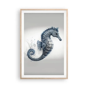 Poster in einem Rahmen aus heller Eiche - Subtiler Witz der Natur - 61x91 cm