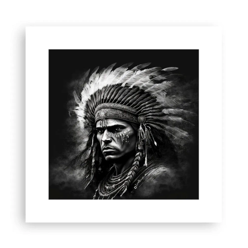 Poster - Anführer und Krieger - 30x30 cm