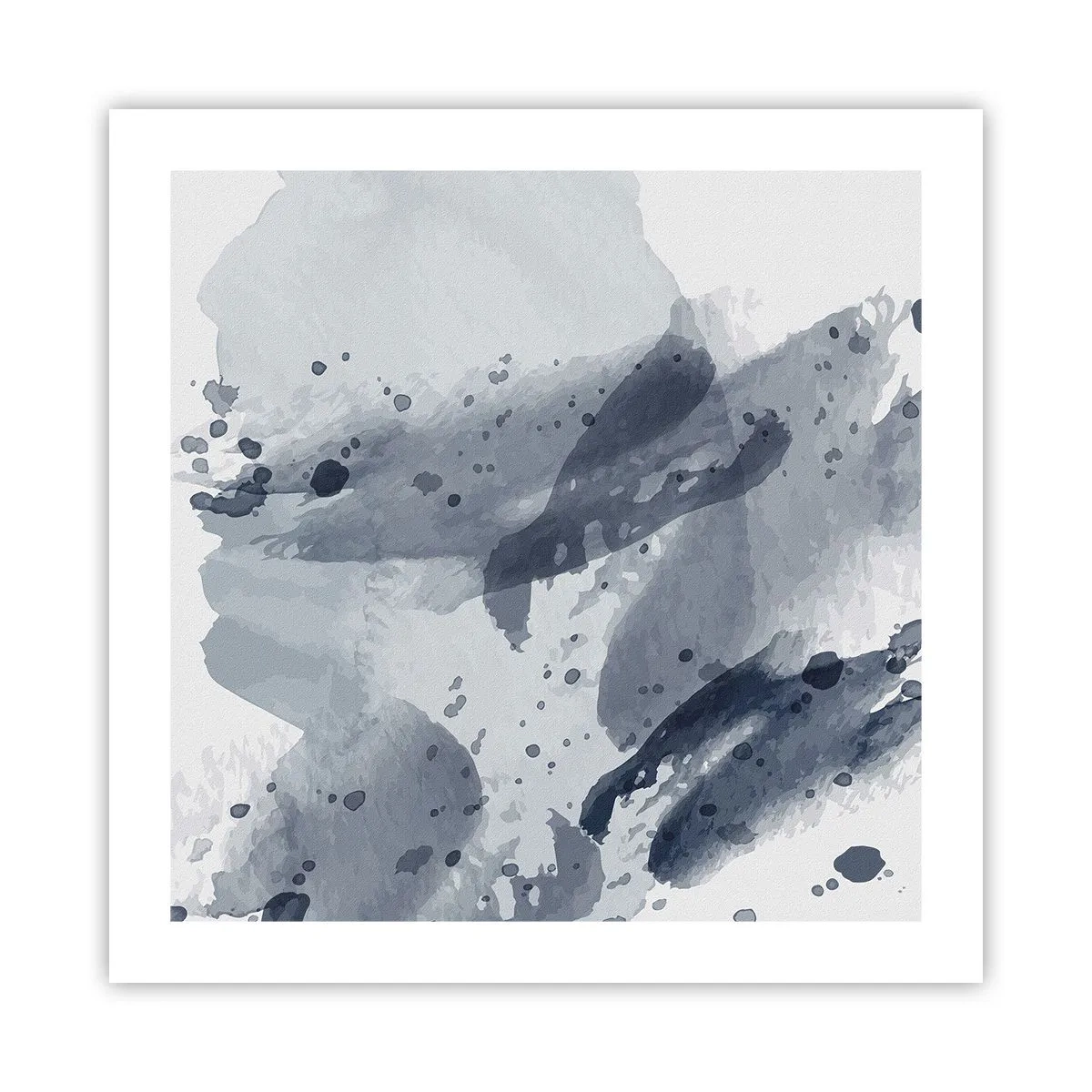 Poster - Eine Studie über die Natur des Wassers - 50x50 cm