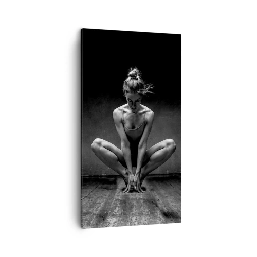 Bild auf Leinwand - Leinwandbild - Konzentration der Tanzenergie - 45x80 cm