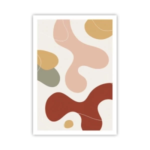 Poster - Kringel oder Schnörkel? - 70x100 cm