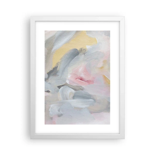 Poster in einem weißen Rahmen - In einer Pastellwelt - 30x40 cm