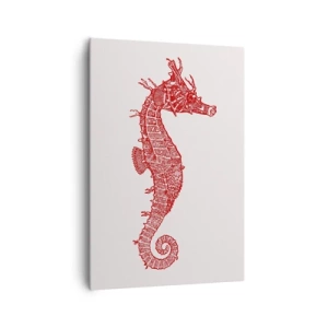 Bild auf Leinwand - Leinwandbild - Komplizierte Kreatur - 70x100 cm