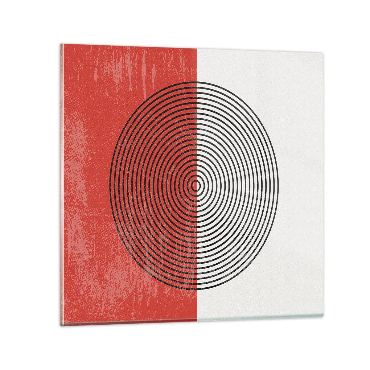 Glasbild - Bild auf glas - Auf den Punkt gebracht - 30x30 cm