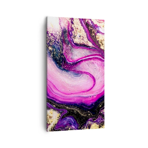 Bild auf Leinwand - Leinwandbild - Ein Moment hinter den Kulissen - 45x80 cm