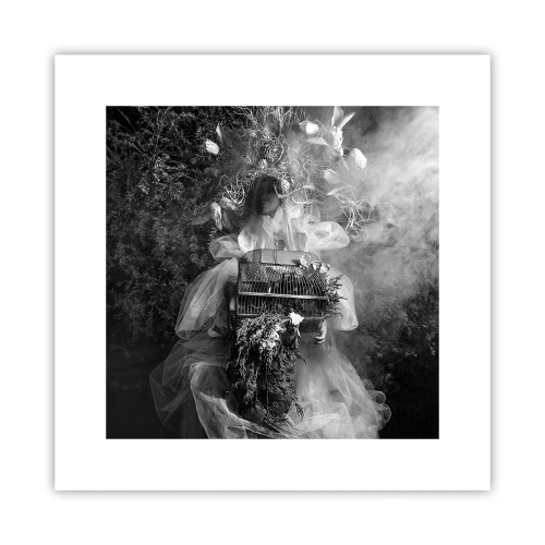 Poster - Mutter selbst - Natur - 30x30 cm