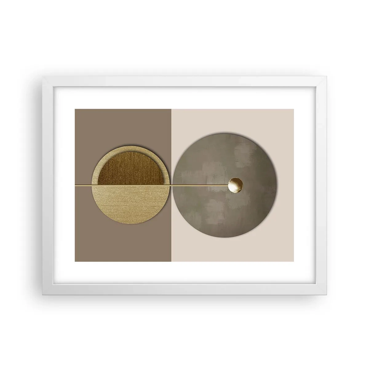 Poster in einem weißen Rahmen - Perfekte Balance - 40x30 cm
