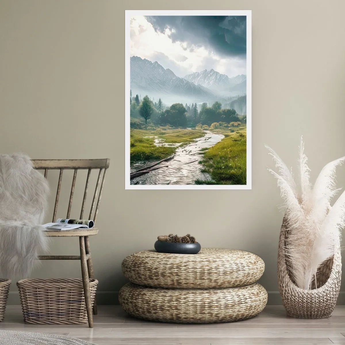 Poster - Hin und zurück - 30x40 cm