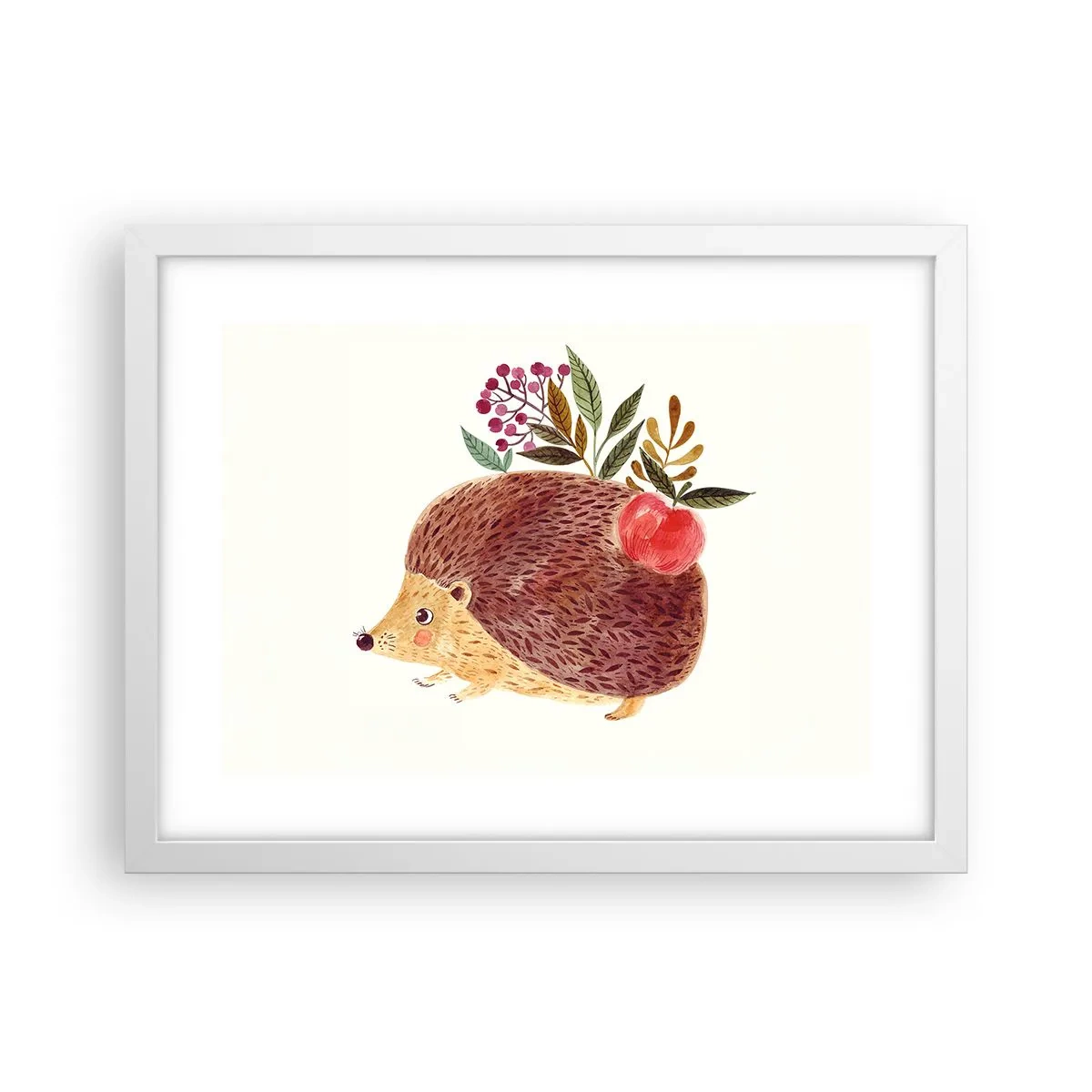 Poster in einem weißen Rahmen - Und dann magst du mich schon - 40x30 cm