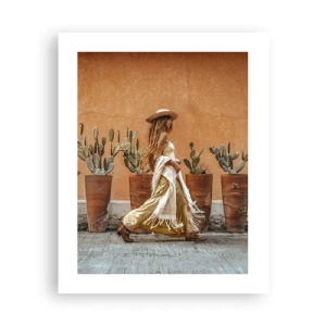 Poster - Hippie-Stil - 40x50 cm