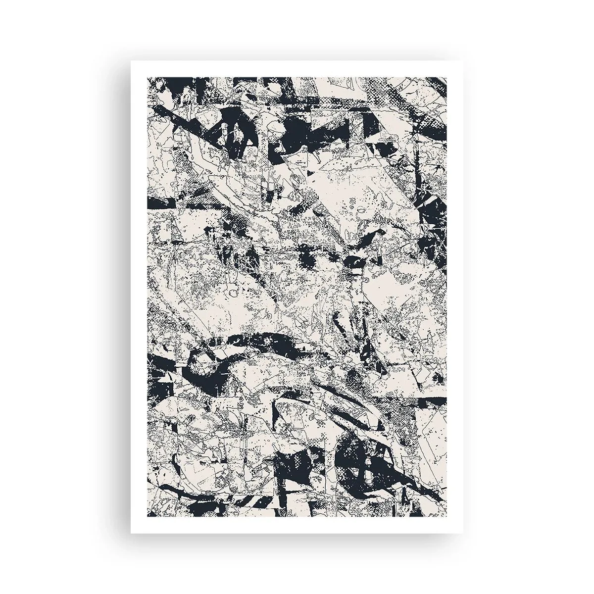 Poster - Durchdringung der Gegensätze - 70x100 cm