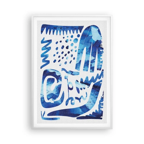 Poster in einem weißen Rahmen - Zurück zu den Wurzeln - 70x100 cm