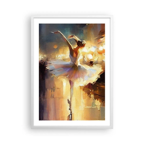 Poster in einem weißen Rahmen - Wunder auf der Straße - 50x70 cm