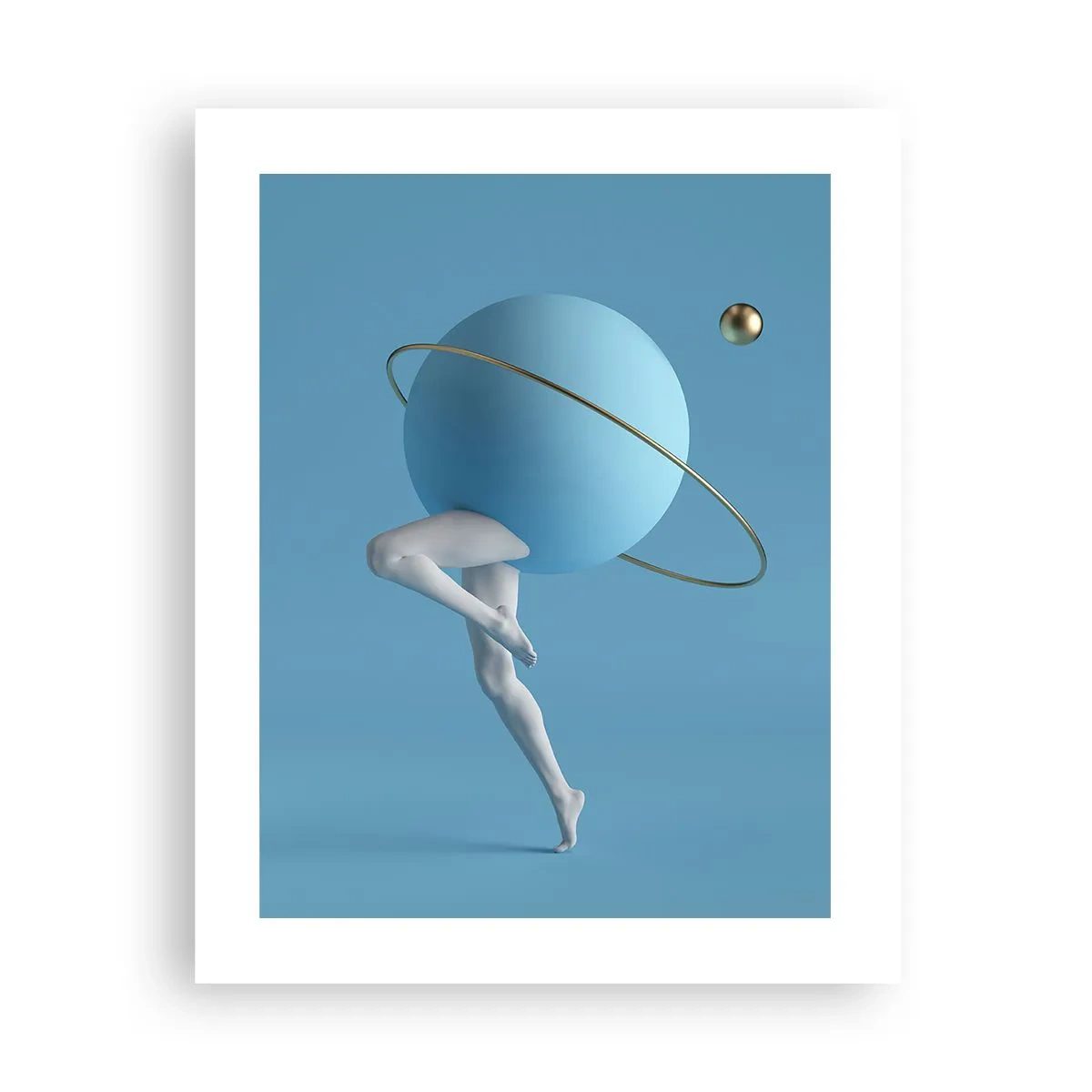 Poster - Und die Planeten spielen verrückt - 40x50 cm