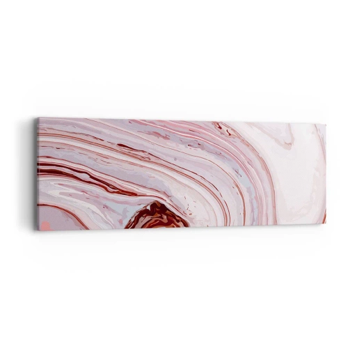 Bild auf Leinwand - Leinwandbild - Geradeaus, dann rechts runter - 90x30 cm